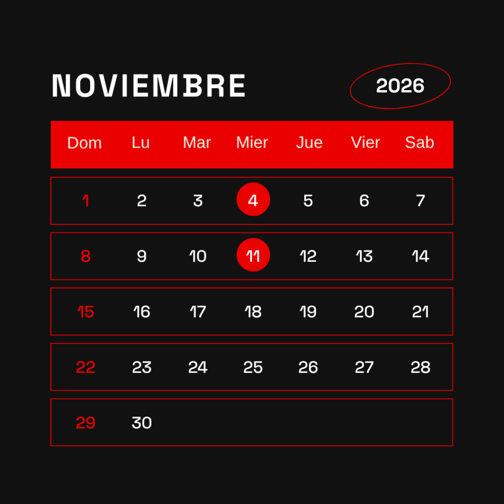 NOV superventas calendarioE